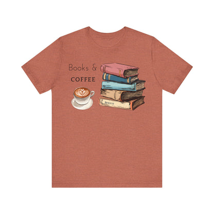 Books & Coffee Tee