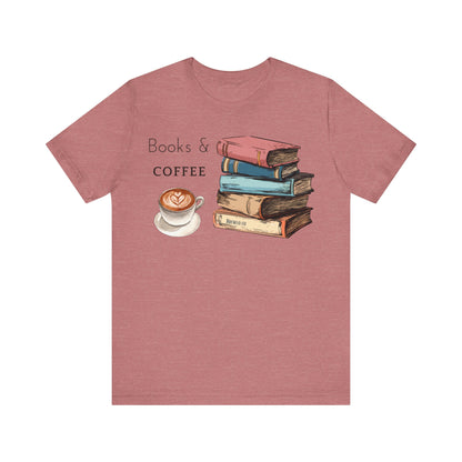 Books & Coffee Tee