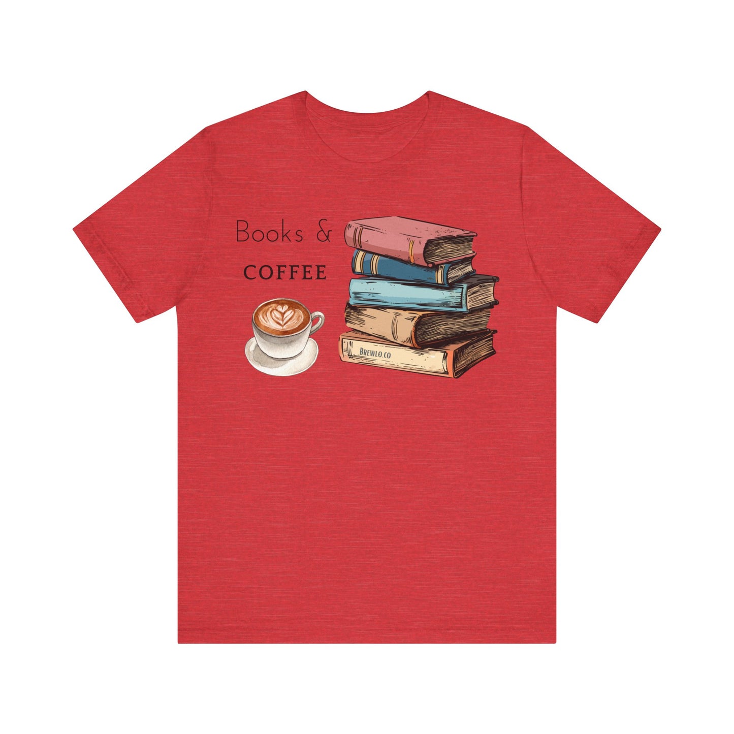 Books & Coffee Tee