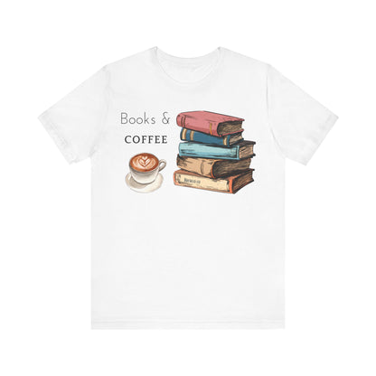 Books & Coffee Tee