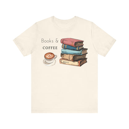 Books & Coffee Tee