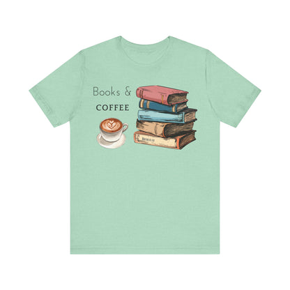 Books & Coffee Tee