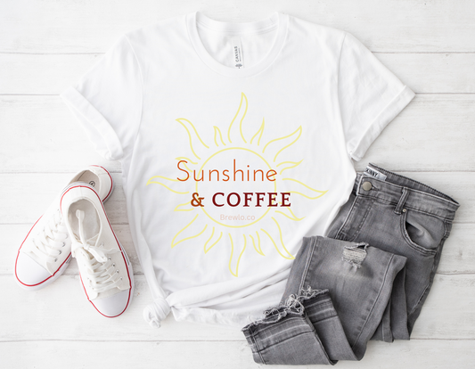 Sunshine & Coffee Tee